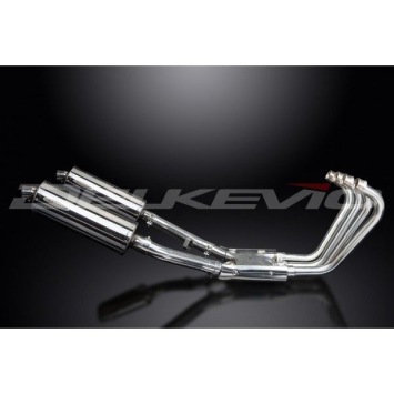 Delkevic volledig systeem Oval RVS 350mm zonder e-keur - XJR1200 (1995-1998)