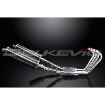 Delkevic volledig systeem Oval Carbon 450mm zonder e-keur - XJR1200 (1995-1998)