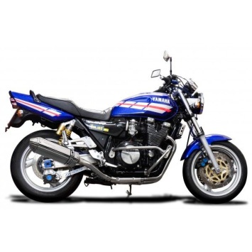 Delkevic volledig systeem Tri-Oval RVS 320mm zonder e-keur - XJR1200 (1995-1998)