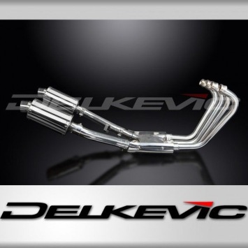 Delkevic volledig systeem Oval RVS 225mm zonder e-keur - XJR1200 (1995-1998)