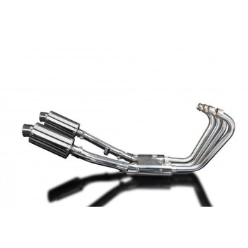 Delkevic volledig systeem Oval RVS 225mm zonder e-keur - XJR1200 (1995-1998)