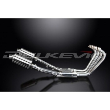 Delkevic volledig systeem Oval RVS 225mm zonder e-keur - XJR1200 (1995-1998)