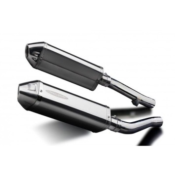 Delkevic slip-on kit Tri-Oval RVS 320mm zonder e-keur - XJR1200 (1995-1998)