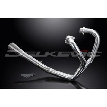 Delkevic volledig systeem Megaphone RVS 550mm zonder e-keur - XS650B (1974-1979)