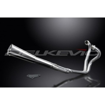 Delkevic volledig systeem Megaphone RVS 550mm zonder e-keur - XS650B (1974-1979)