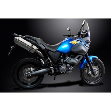 Delkevic slip-on kit Tri-Oval RVS 320mm zonder e-keur - XT660Z TENERE (2008-2016)