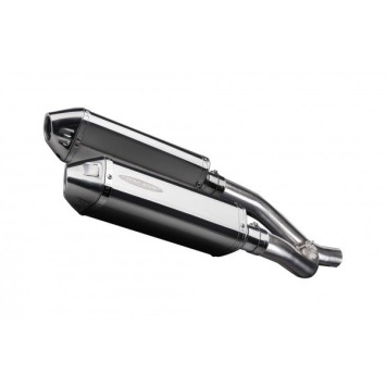 Delkevic slip-on kit Tri-Oval RVS 320mm zonder e-keur - XT660Z TENERE (2008-2016)