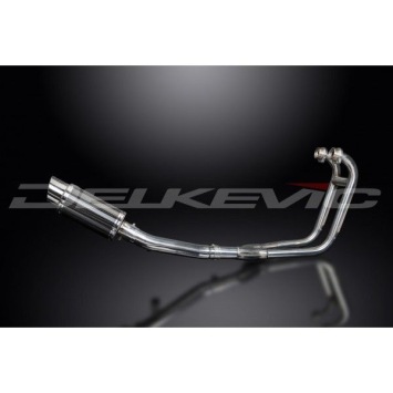 Delkevic volledig systeem Round Carbon 200mm zonder e-keur - GS500E/F (1989-2009)