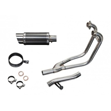 Delkevic volledig systeem Round Carbon 200mm zonder e-keur - GS500E/F (1989-2009)