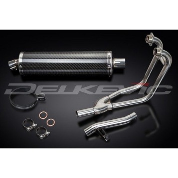 Delkevic volledig systeem Oval Carbon 450mm zonder e-keur - GS500E/F (1989-2009)