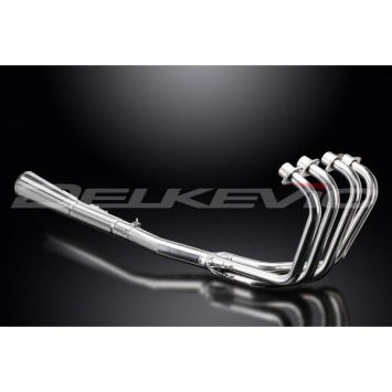 Delkevic volledig systeem Megaphone RVS 550mm zonder e-keur - GS750 (1977-1979)