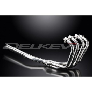 Delkevic volledig systeem Short Straight RVS 350mm zonder e-keur - GS850G (1979-1981)