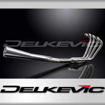 Delkevic volledig systeem Megaphone RVS 550mm zonder e-keur - GS850G (1979-1981)