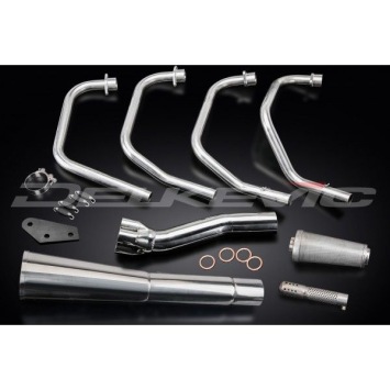 Delkevic volledig systeem Megaphone RVS 550mm zonder e-keur - GS850G (1979-1981)