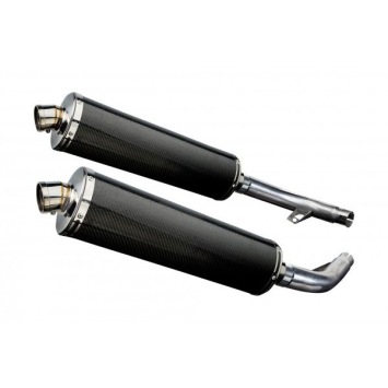 Delkevic slip-on kit Oval Carbon 450mm - CBF1000 (2006-2011)