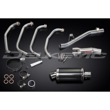 Delkevic volledig systeem Oval Carbon 225mm zonder e-keur - GSX750 (1998-2002)