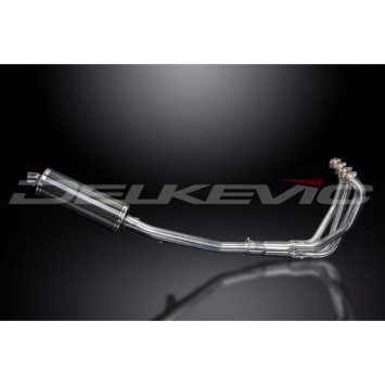 Delkevic volledig systeem Oval Carbon 350mm zonder e-keur - GSX750 (1998-2002)