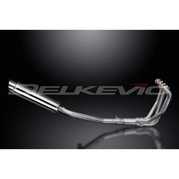 Delkevic volledig systeem Round RVS 350mm - GSX750 (1998-2002)