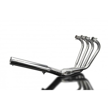 Delkevic volledig systeem Short Straight RVS 350mm zonder e-keur - GSX750E (1980-1983)