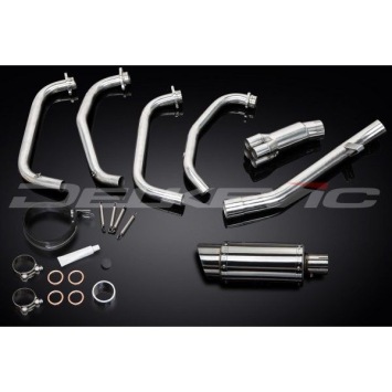 Delkevic volledig systeem Round RVS 200mm zonder e-keur - GSX750F SPORTS (1998-2006)