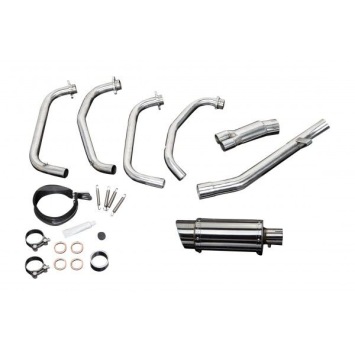 Delkevic volledig systeem Round RVS 200mm zonder e-keur - GSX750F SPORTS (1998-2006)