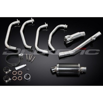 Delkevic volledig systeem Oval Carbon 225mm - GSX750F SPORTS (1998-2006)