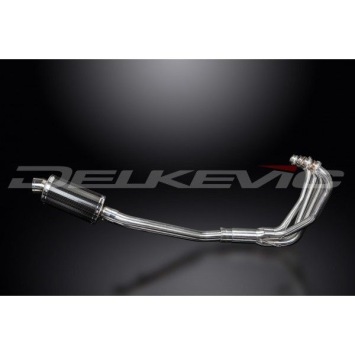 Delkevic volledig systeem Oval Carbon 225mm - GSX750F SPORTS (1998-2006)