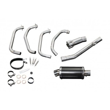 Delkevic volledig systeem Oval Carbon 225mm - GSX750F SPORTS (1998-2006)