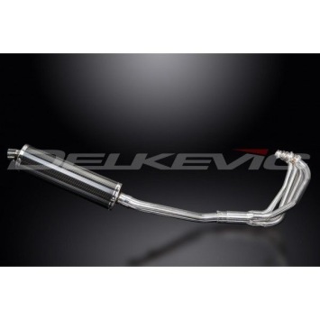 Delkevic volledig systeem Oval Carbon 450mm - GSX750F SPORTS (1998-2006)