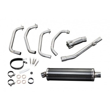 Delkevic volledig systeem Oval Carbon 450mm - GSX750F SPORTS (1998-2006)