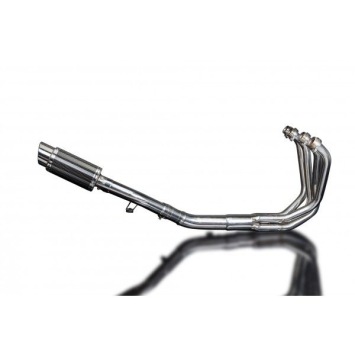 Delkevic volledig systeem Round Carbon 200mm zonder e-keur - GSX1250FA (2010-2016)