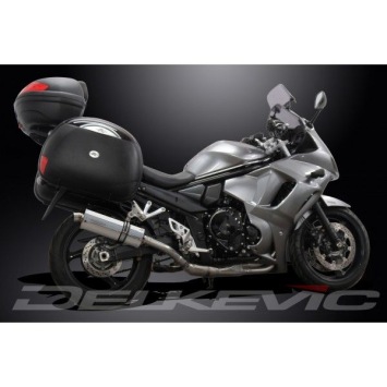 Delkevic volledig systeem Oval RVS 350mm zonder e-keur - GSX1250FA (2010-2016)