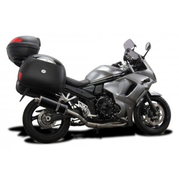 Delkevic volledig systeem Oval Carbon 350mm zonder e-keur - GSX1250FA (2010-2016)