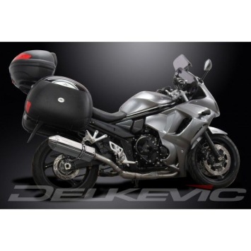 Delkevic volledig systeem Tri-Oval RVS 320mm zonder e-keur - GSX1250FA (2010-2016)