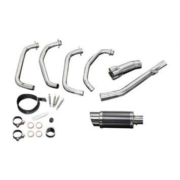 Delkevic volledig systeem Round Carbon 200mm - GSX600F (1997-2006)