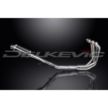 Delkevic volledig systeem Oval Carbon 225mm zonder e-keur - GSX650F (2007-2016)