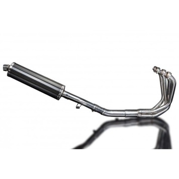 Delkevic volledig systeem Oval Carbon 450mm zonder e-keur - GSX650F (2007-2016)