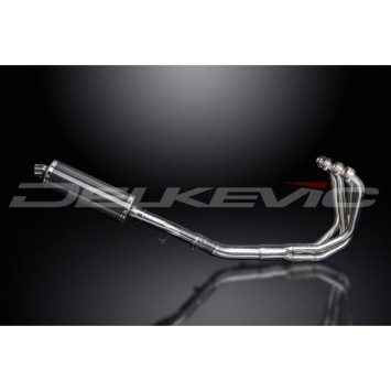 Delkevic volledig systeem Oval Carbon 350mm zonder e-keur - GSX650F (2007-2016)