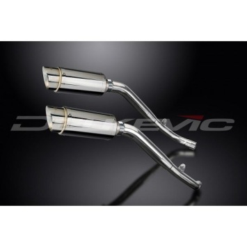 Delkevic slip-on kit Round RVS 200mm zonder e-keur - XL1000V Varadero (1999-2014)