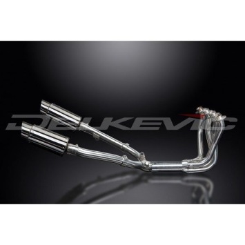 Delkevic volledig systeem Round RVS 200mm zonder e-keur - X11 CB1100SF (1999-2002)