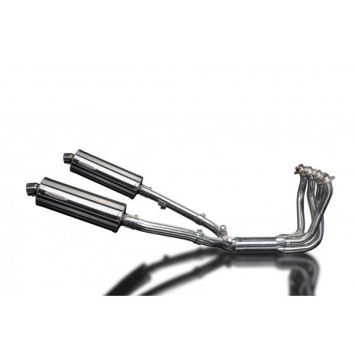 Delkevic volledig systeem Oval RVS 350mm zonder e-keur - X11 CB1100SF (1999-2002)