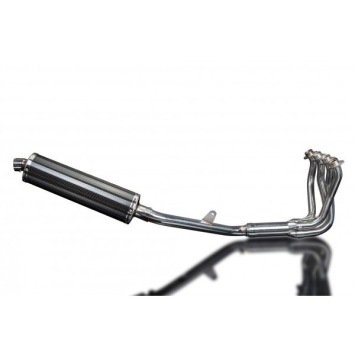 Delkevic volledig systeem Oval Carbon 450mm zonder e-keur - X11 CB1100SF (1999-2002)