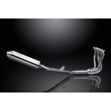 Delkevic volledig systeem Tri-Oval RVS 320mm zonder e-keur - X11 CB1100SF (1999-2002)