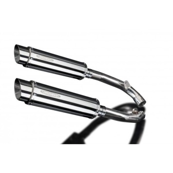 Delkevic slip-on kit Round RVS 350mm zonder e-keur - VTR1000SP1 (2000-2001)