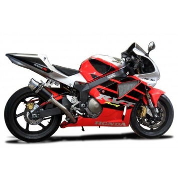 Delkevic slip-on kit Round Carbon 200mm zonder e-keur - VTR1000SP1 (2000-2001)