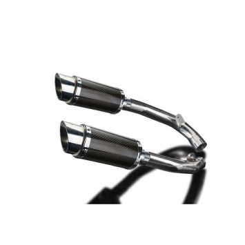 Delkevic slip-on kit Round Carbon 200mm zonder e-keur - VTR1000SP1 (2000-2001)