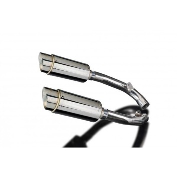 Delkevic slip-on kit Round RVS 200mm zonder e-keur - VTR1000SP1 (2000-2001)