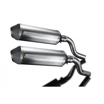 Delkevic slip-on kit X-Oval Titanium 343mm zonder e-keur - Z1000SX (2010-2019)