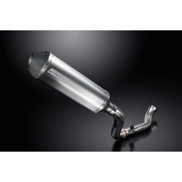 Delkevic slip-on kit X-Oval Titanium 343mm zonder e-keur - 690 DUKE 17-18