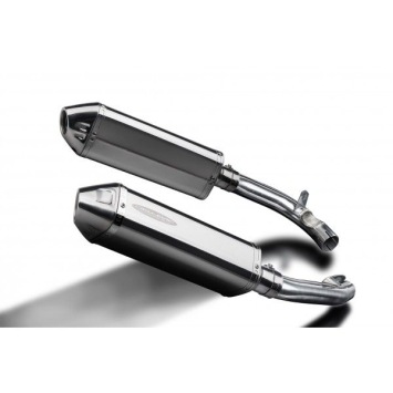 Delkevic slip-on kit Tri-Oval RVS 320mm zonder e-keur - VTR1000F Firestorm (1997-2003)